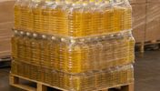 Russian bottled sunflower oil